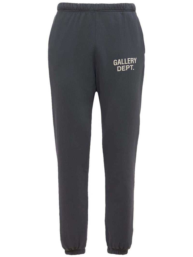 Gallery Dept. English Logo Cotton Sweatpants Navy