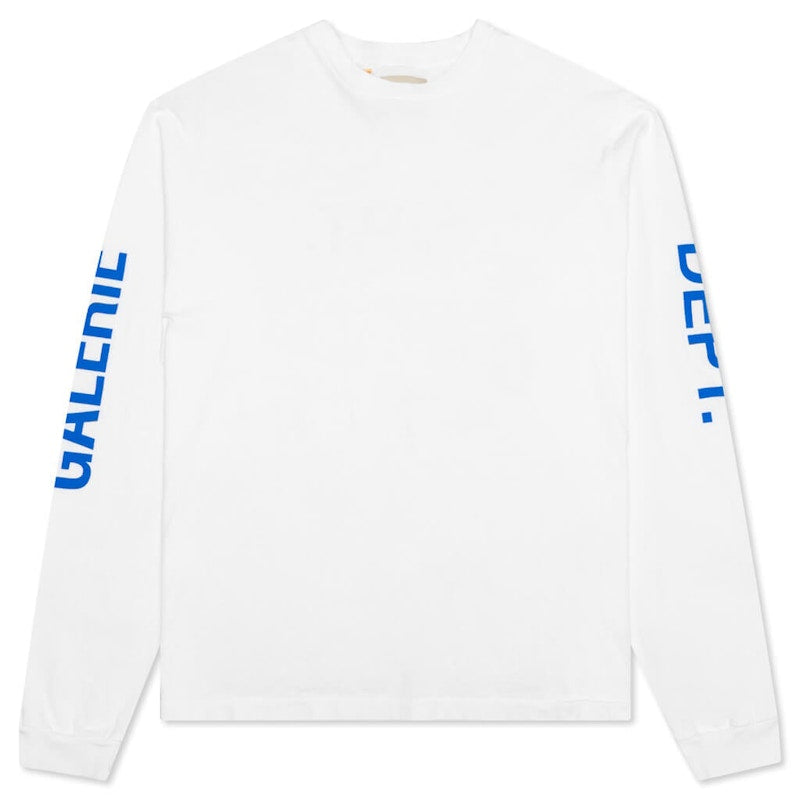 Gallery Dept. French Collector L/S Tee White Blue