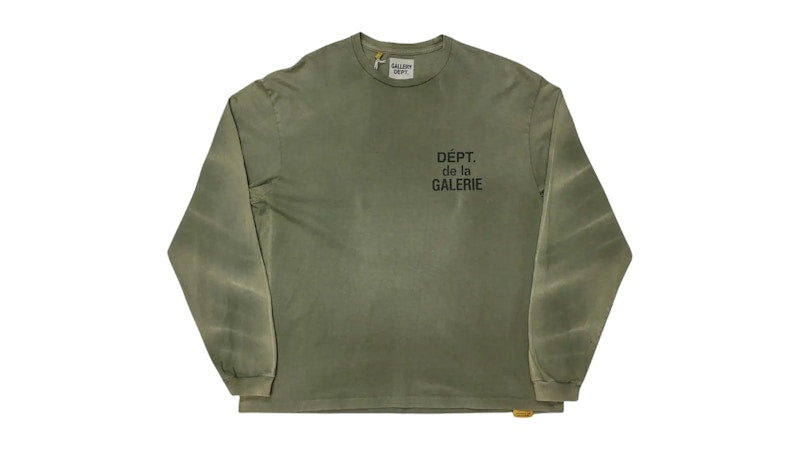 Gallery Dept. French Longsleeve T-shirt Olive