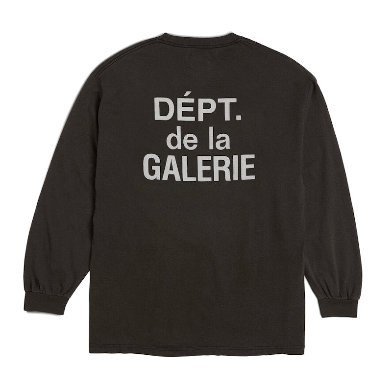 Gallery Dept. French Souvenir L/S T-Shirt Black