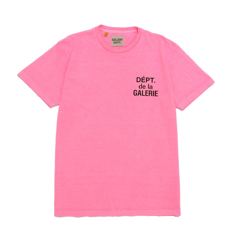 Gallery Dept. French T-shirt Flo Pink