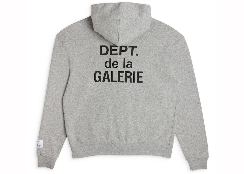 Gallery Dept. French Zip Hoodie Heather Grey