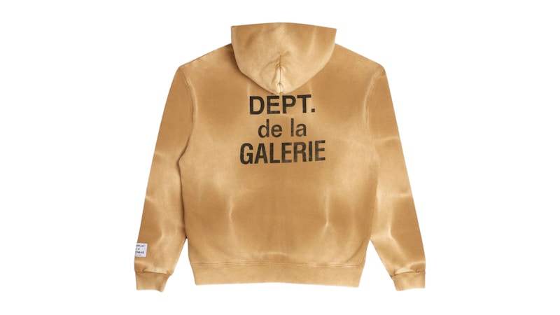 Gallery Dept. French Zip Hoodie Tan