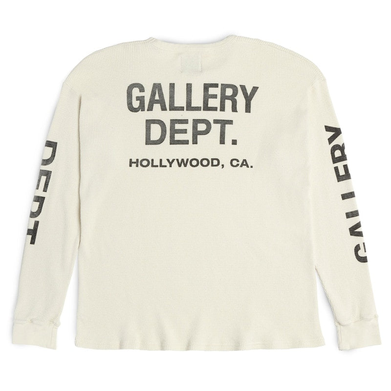 Gallery Dept. Thermal L/S T-shirt Cream
