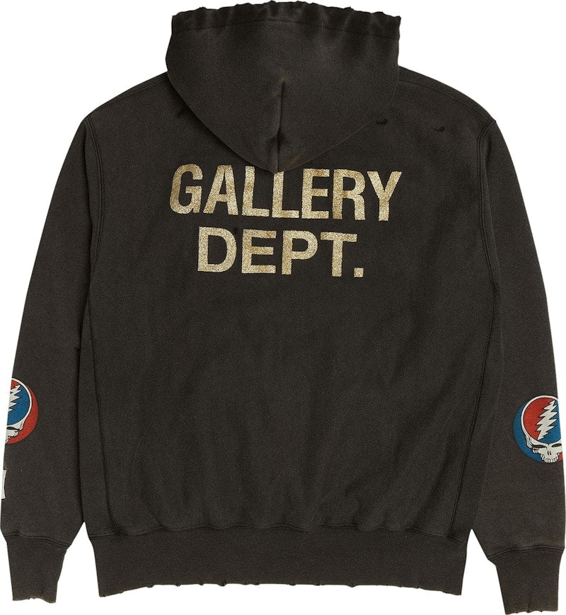 Gallery Dept. Grateful Dead Hoodie Black