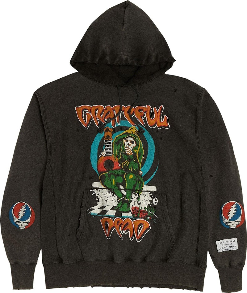 Gallery Dept. Grateful Dead Hoodie Black