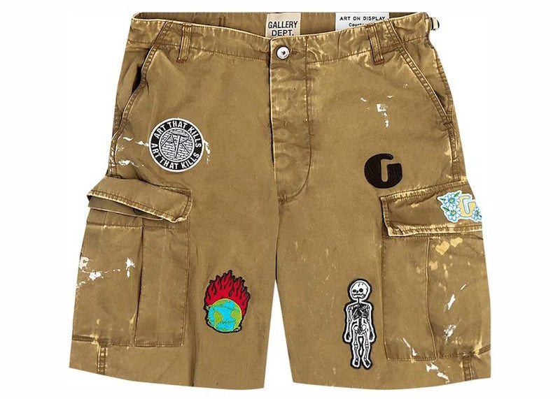Gallery Dept. Kenzie Fatigue Cargo Short Olive