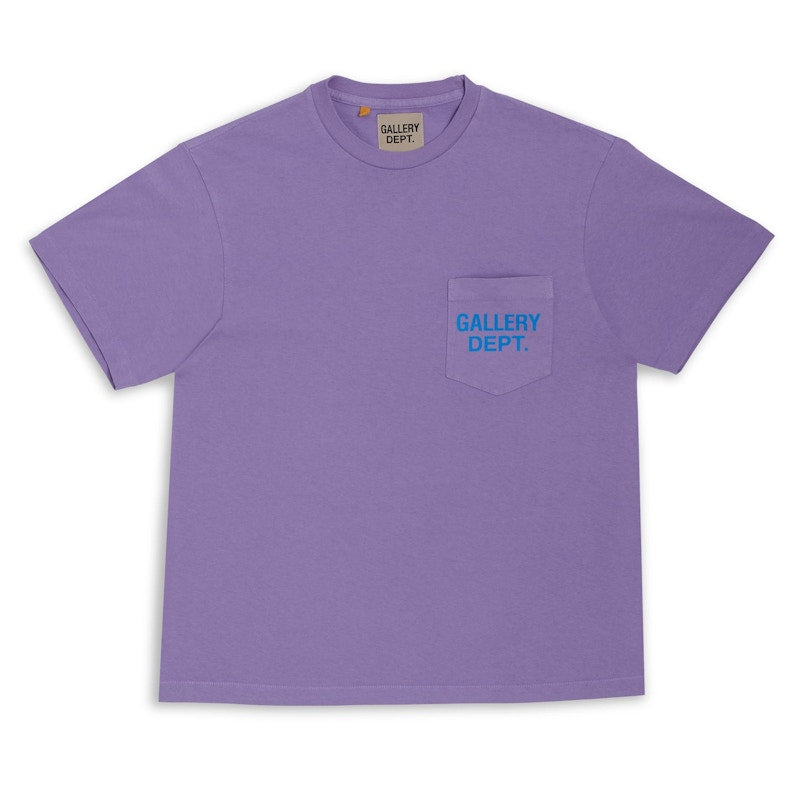 Gallery Dept. Logo Pocket T-shirt Purple/Blue