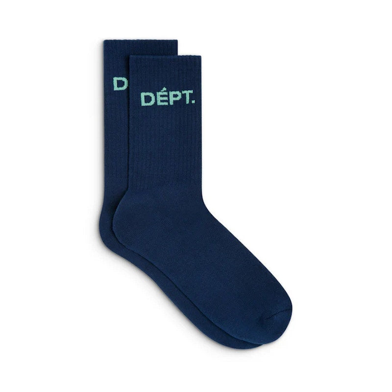 Gallery Dept. Logo Socks Navy