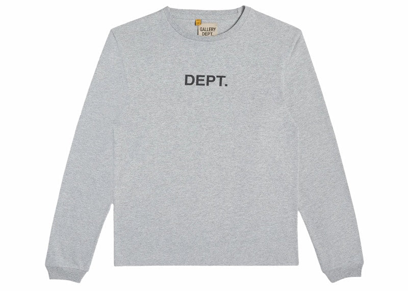Gallery Dept. Long Sleeve T-Shirt Heather Grey