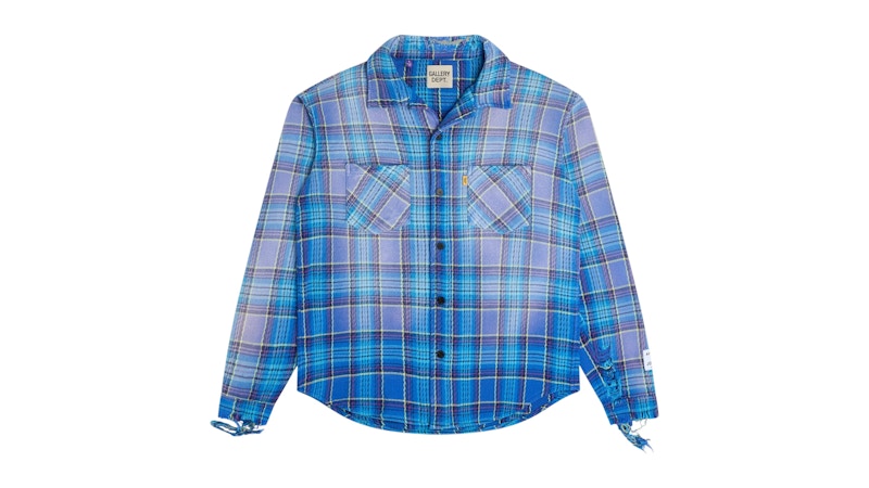 Gallery Dept. Marley Flannel Shirt Blue/Multicolor