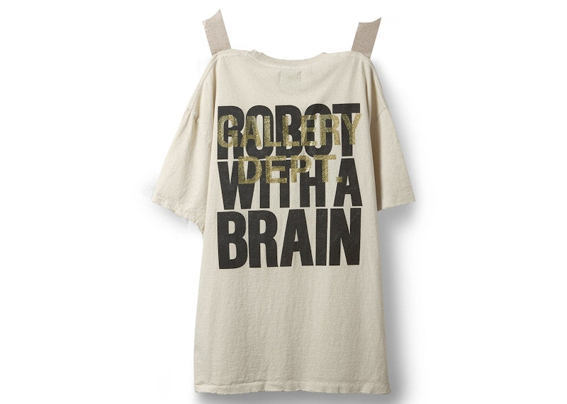 Gallery Dept. Robot Brain Tee Archival White