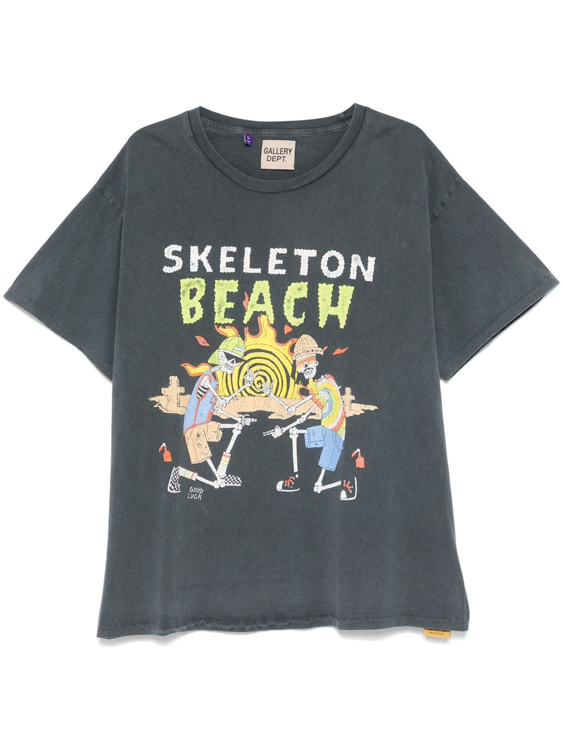 Gallery Dept. Skeleton Beach T-shirt Black