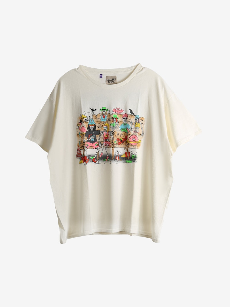 Gallery Dept. Skeleton Beach Theatre T-shirt Archival White