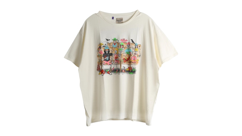 Gallery Dept. Skeleton Beach Theatre Tee Archival White