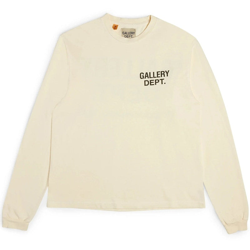 Gallery Dept. Souvenir L/S T-shirt Cream