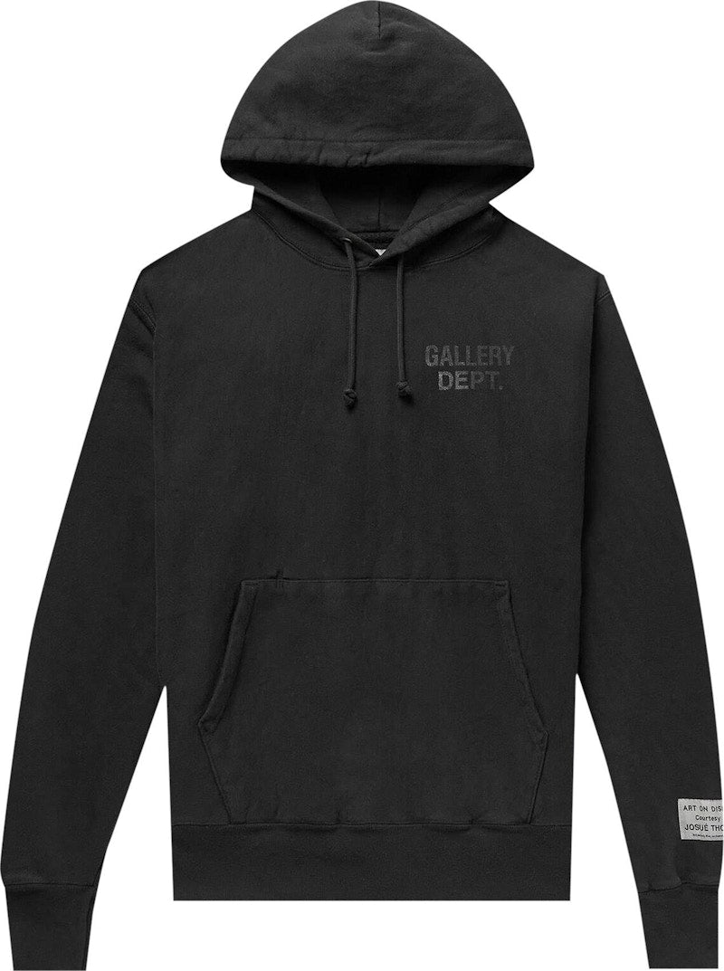 Gallery Dept. Souvenir Logo Hoodie Black
