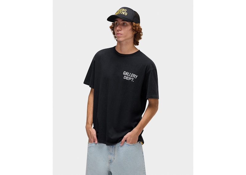 Gallery Dept. Souvenir T-Shirt Black White