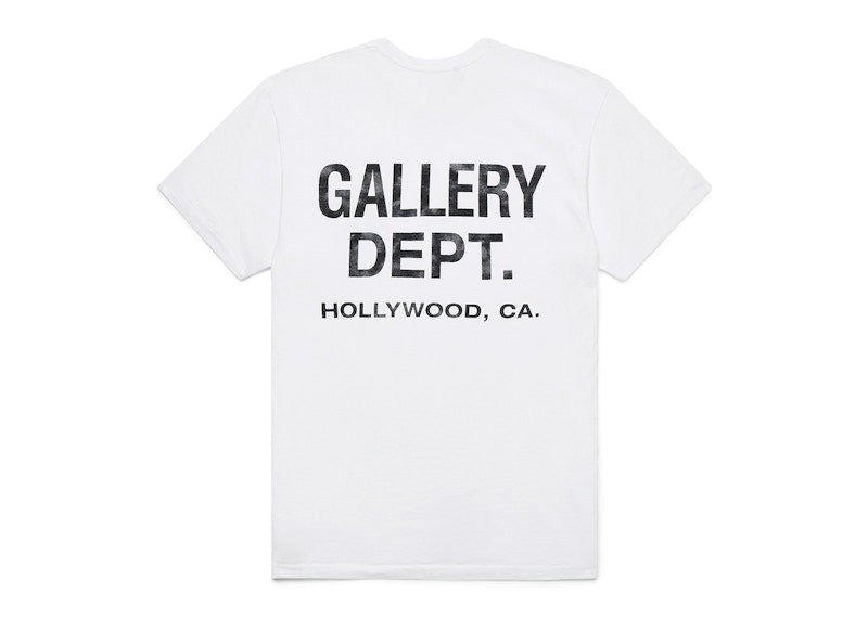 Gallery Dept. Souvenir T-Shirt White Black
