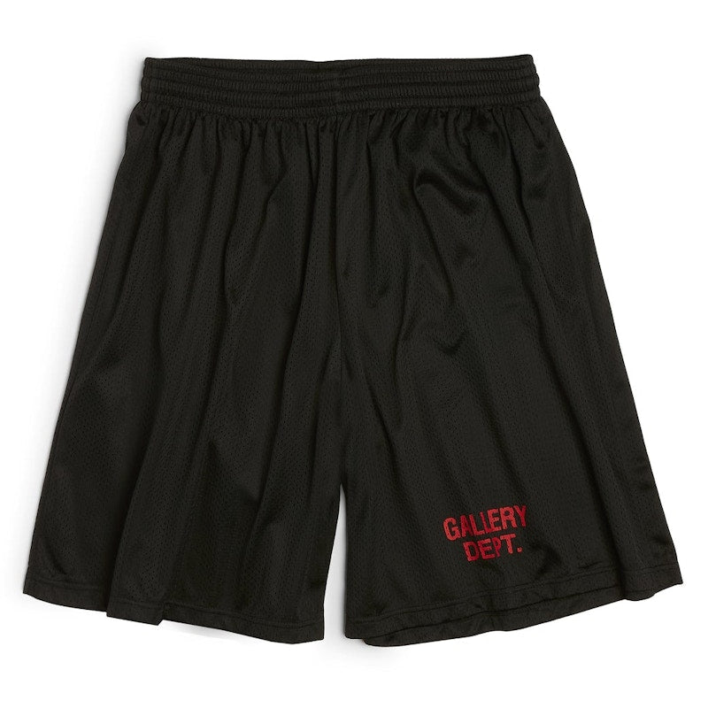 Gallery Dept. Studio English Logo Gym Shorts Black/Red