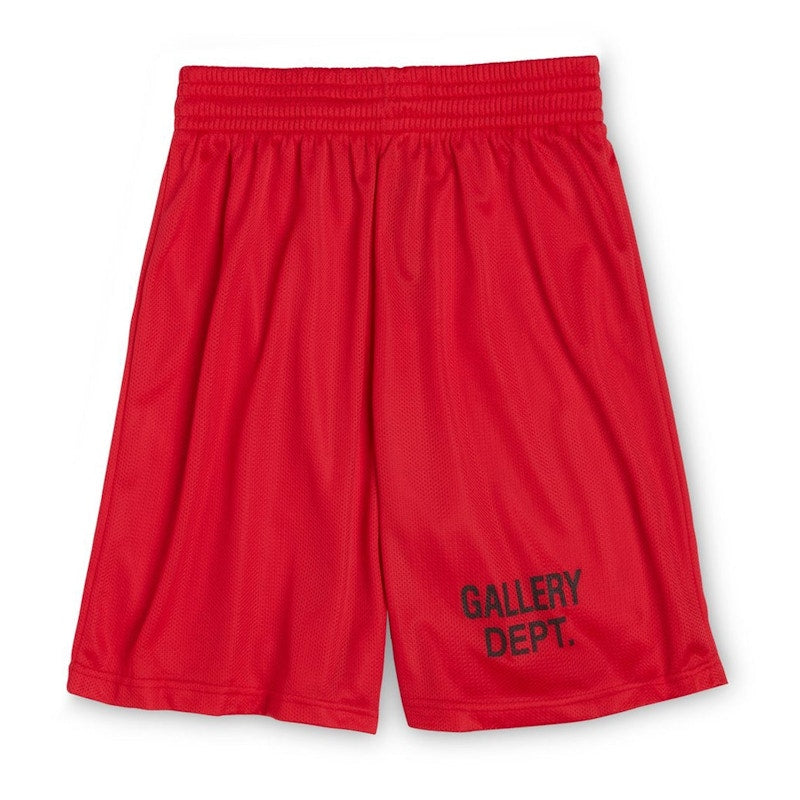 Gallery Dept. Studio English Logo Gym Shorts Red