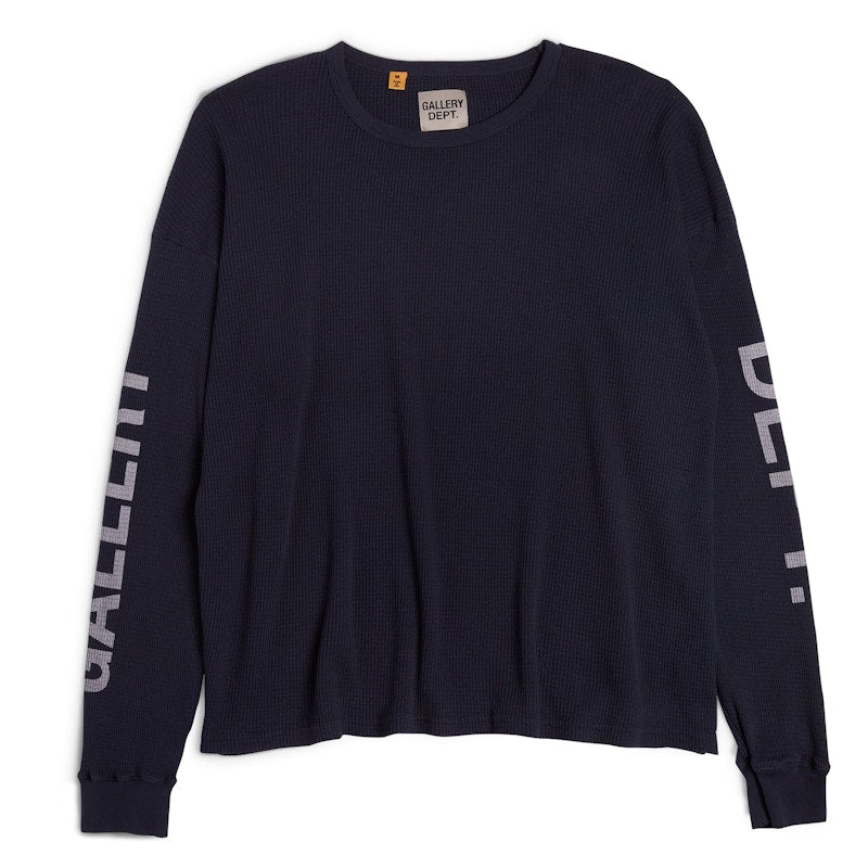 Gallery Dept. Thermal L/S T-shirt Black