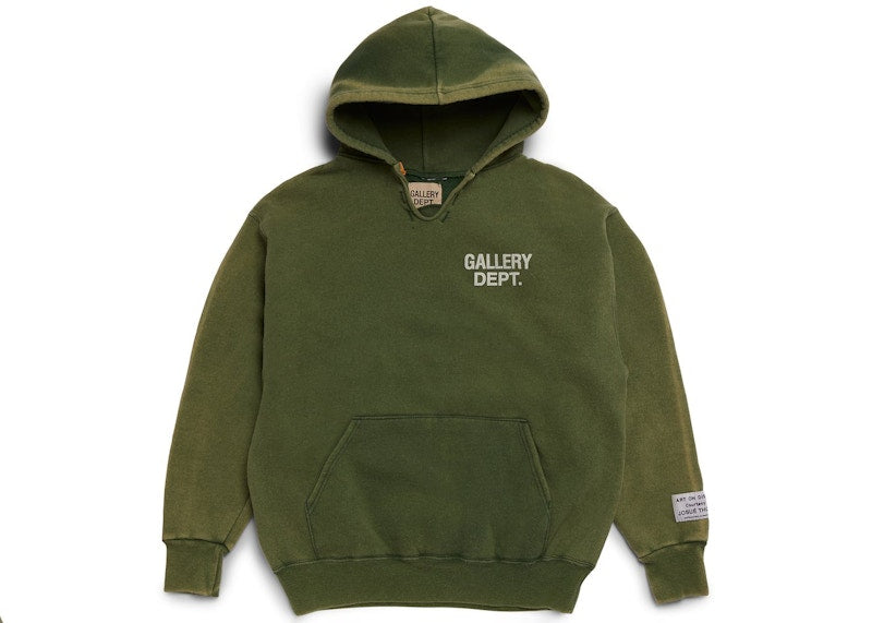 Gallery Dept. Vintage GD Pullover Hoodie Green