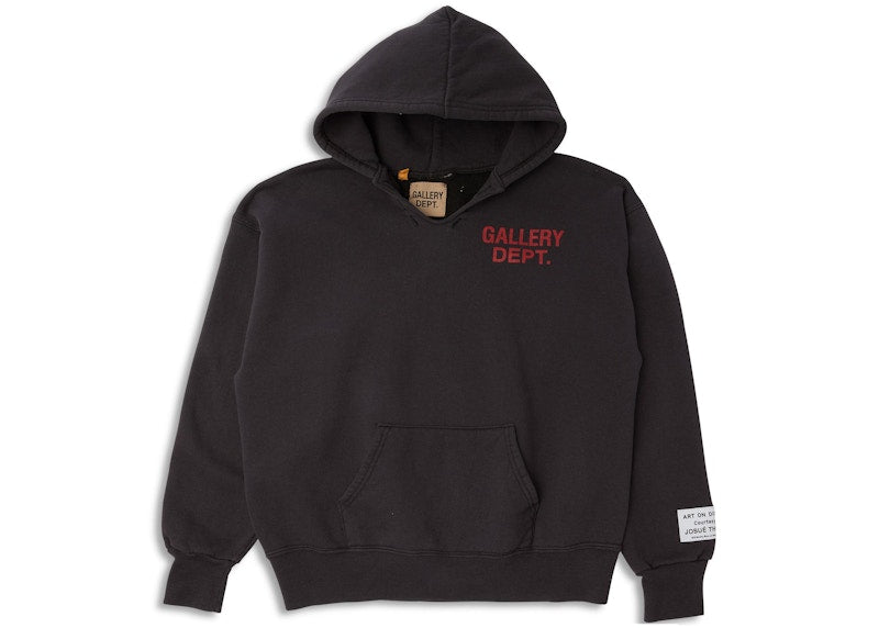 Gallery Dept. Vintage Kids Pullover Hoodie Black/Red