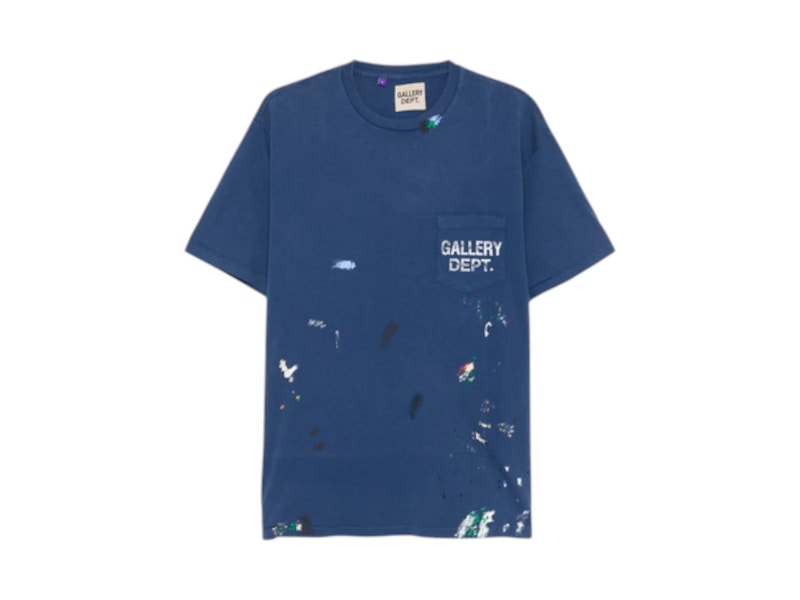 Gallery Dept. Vintage Logo Painted T-shirt Navy