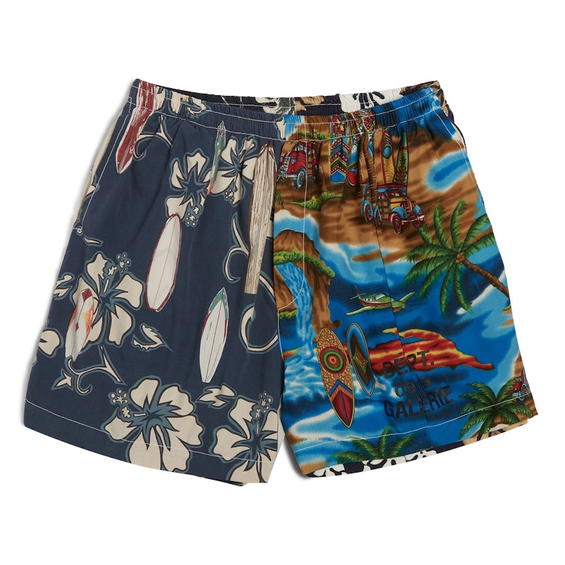 Gallery Dept. Zuma Vacation Shorts Navy Multi