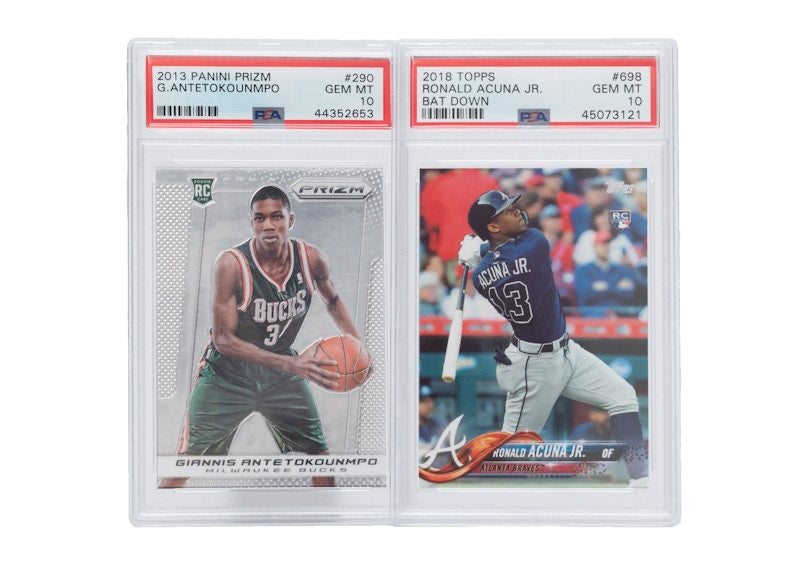 Giannis and Acuna Game Time ReStockX