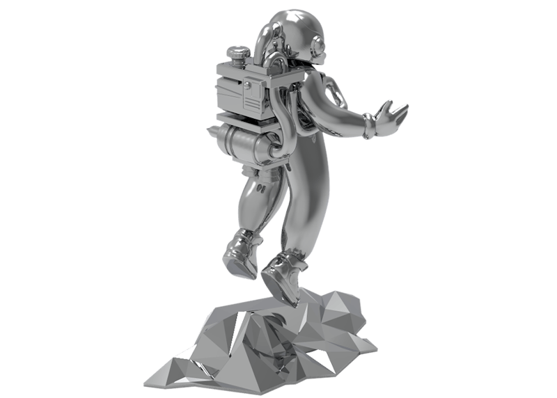 Ganga x NTWRK NOMAD 2.0 Figure Chrome