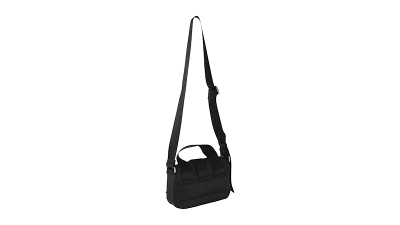 Ganni Mini Tech Satchel Bag Black