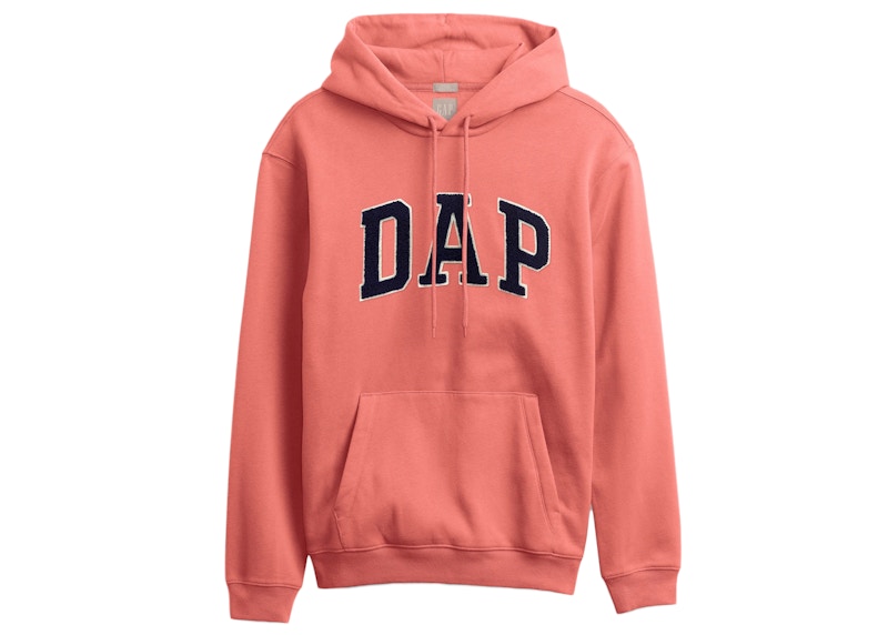 Gap x Dapper Dan DAP Hoodie Orange Coral Sunrise