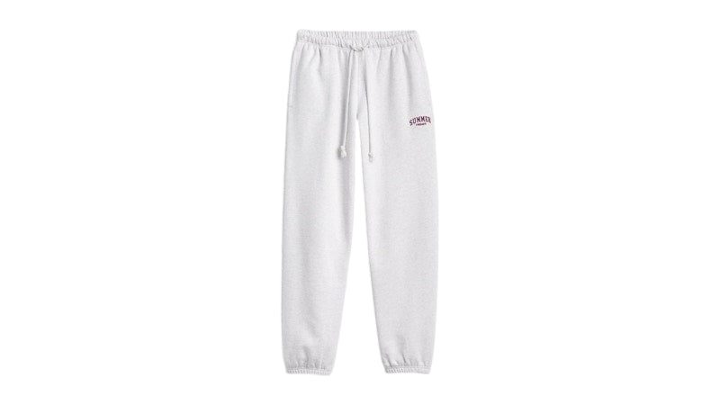 Gap x Summer Fridays Heavyweight Relaxed Logo Joggers Pale Heather Grey