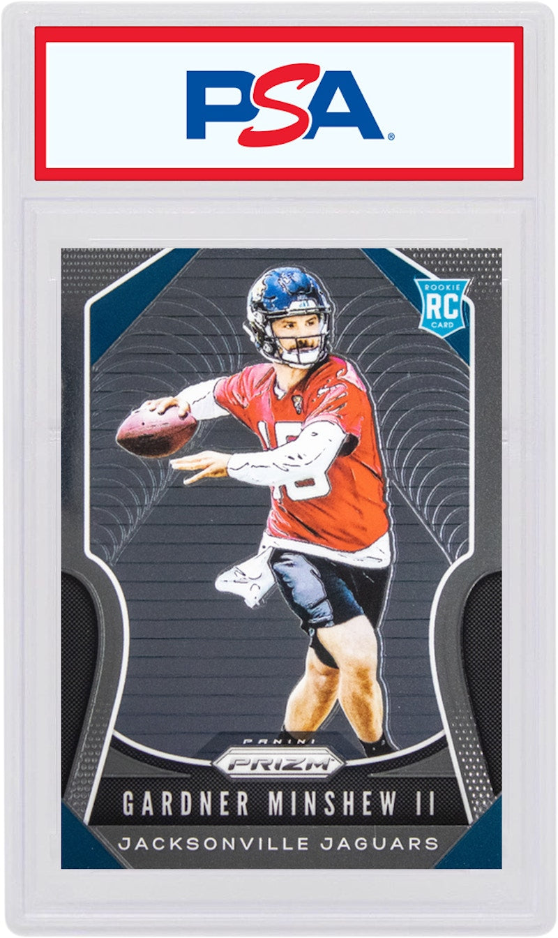Gardner Minshew II 2019 Panini Prizm Rookie #322 (PSA or BGS Graded)