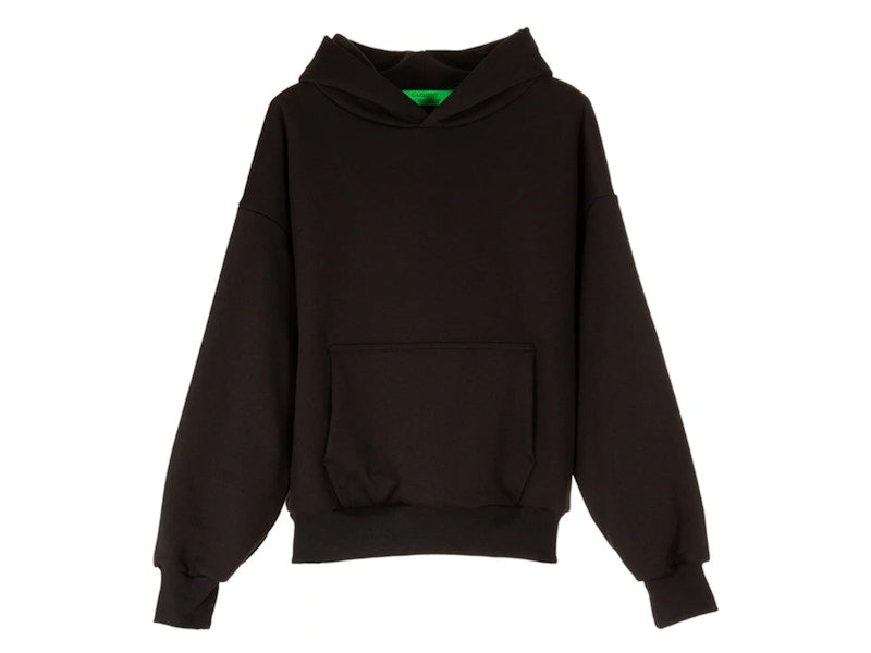 Garment Workshop Pop-Up Double Layer Hoodie Chaos Black