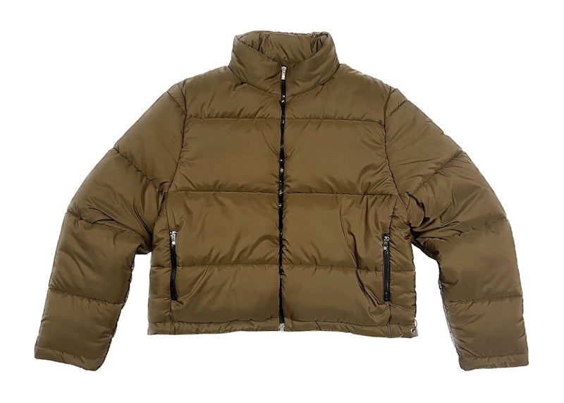 Garment Workshop Boxy Puffer Jacket (In-store) Brown