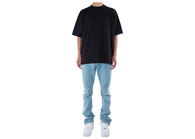 Garment Workshop Classic Boxy Fit Cotton Tee Chaos Black
