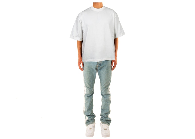 Garment Workshop Classic Boxy Fit Cotton Tee Powder White