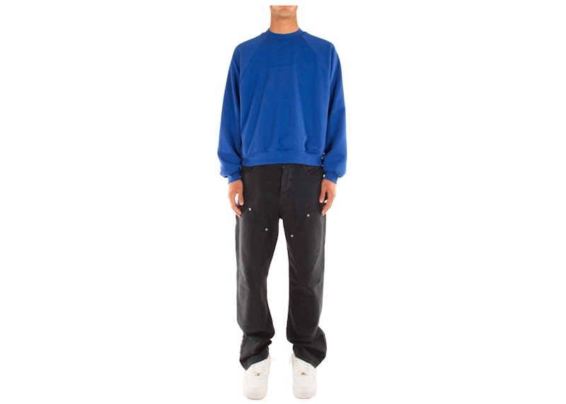 Garment Workshop Double Layer Crewneck Royal Blue
