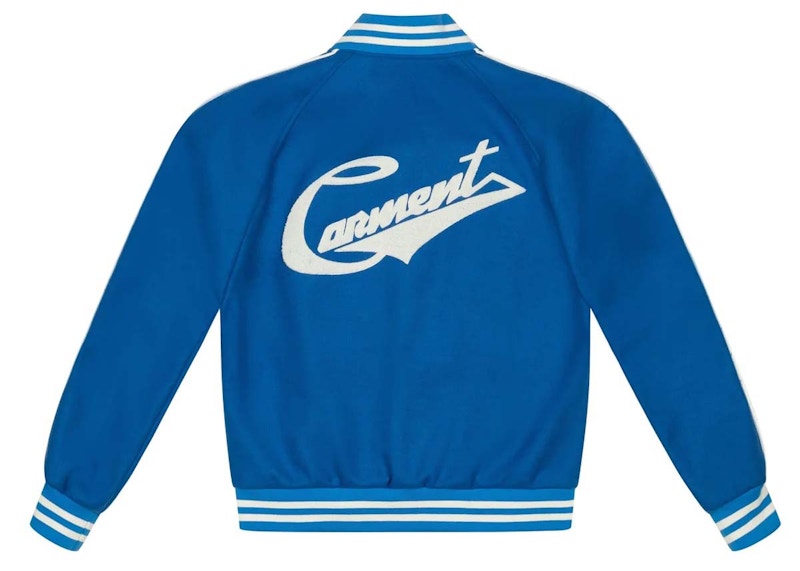 Garment Workshop Enamel Pin College Jacket Brady Blue