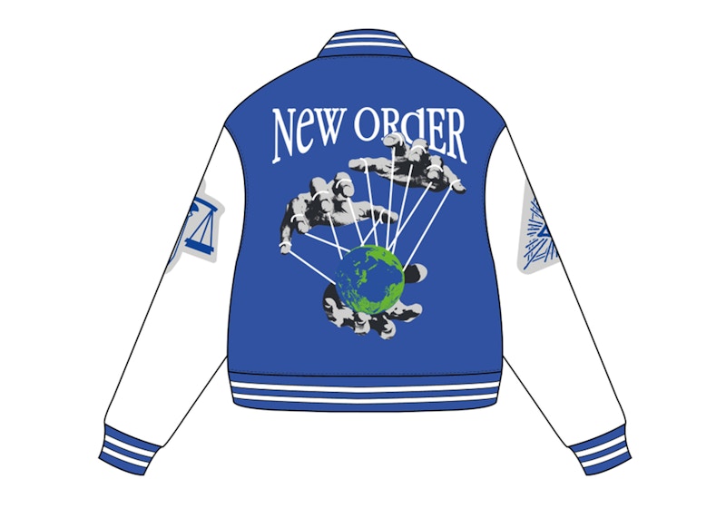 Garment Workshop "New Order" College Jacket (In-store) Royal Blue
