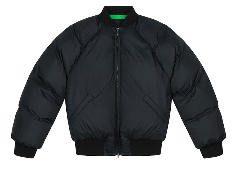 Garment Workshop Nylon Puffer Bomber Chaos Black