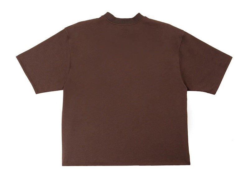 Garment Workshop Reversible Double Layer Tee (In-store) Dune Sand/Rust Brown