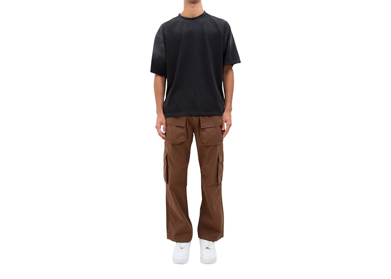 Garment Workshop Tactical Cargo Pants Mocha Brown