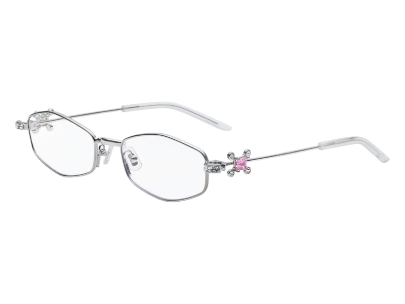 Gentle Monster Gleam 02 Sunglasses Silver/Clear