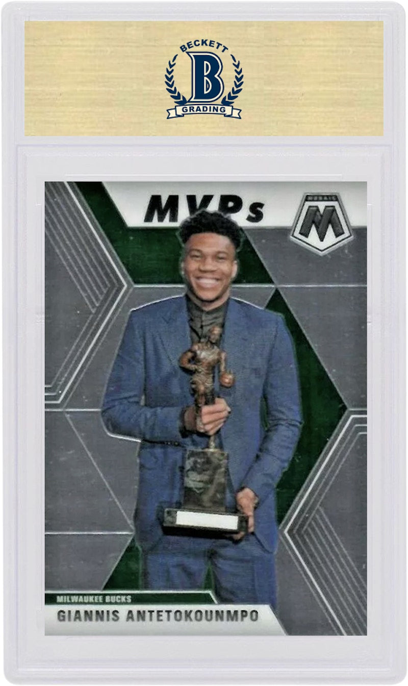 Giannis Antetokounmpo 2019 Panini Mosaic MVP's #297