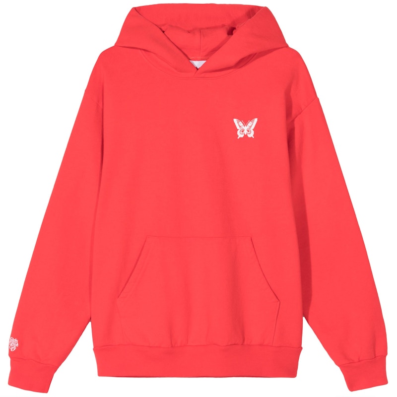 Girls Don't Cry Butterfly Hoody Pink