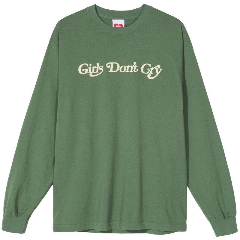 Girls Don't Cry Butterfly L/S T-shirt Forest